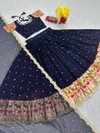 Pc 515 Georgette With Embroidery Sequence Work Lehenga Choli With Dupatta Online Wholesale